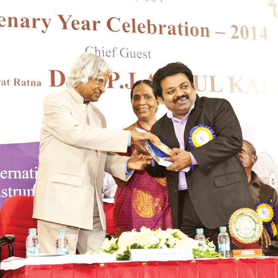 Felicitation by Dr. A.P.J. Abdul Kalam