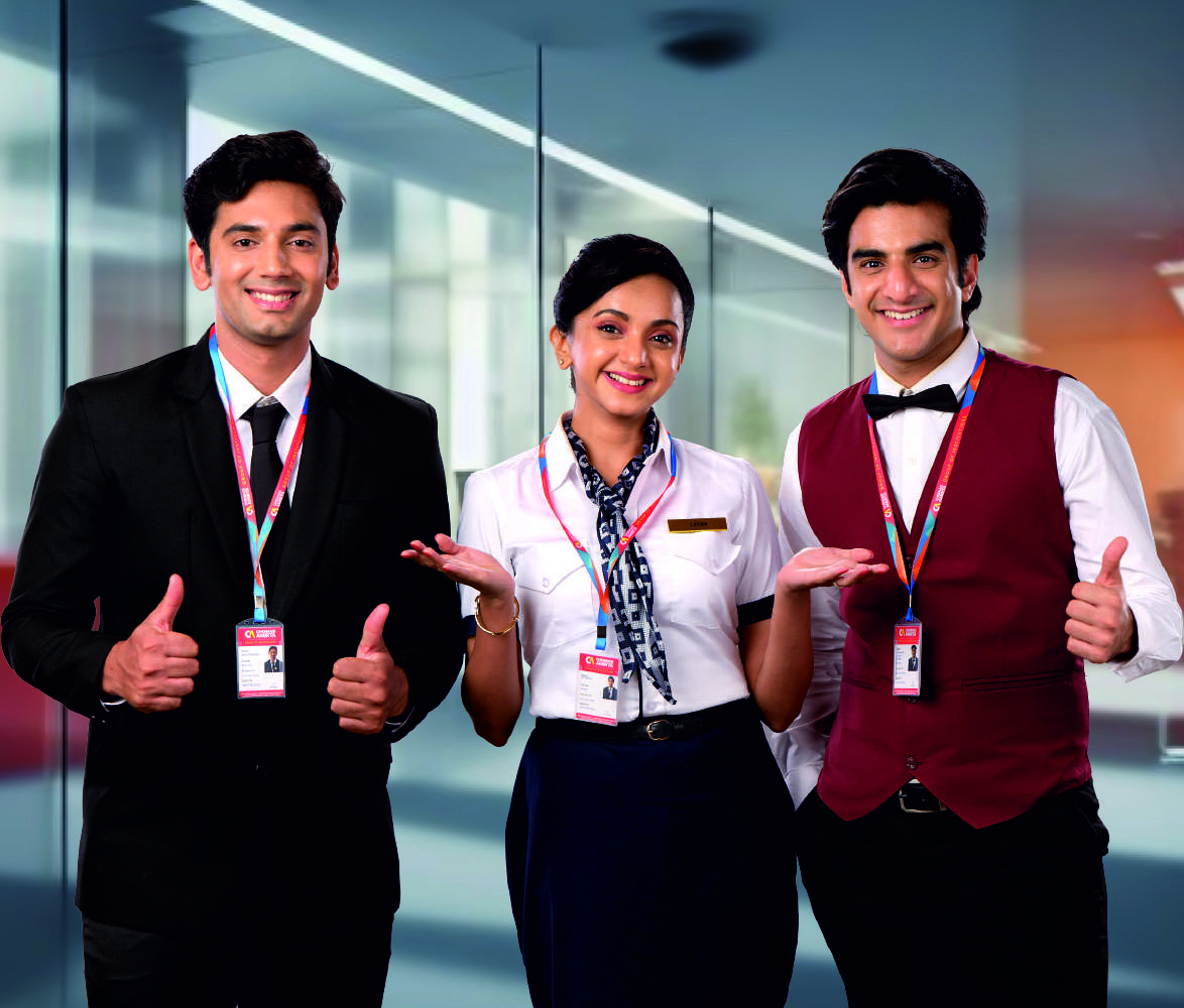 Chennais Amirta hospitality students in uniform