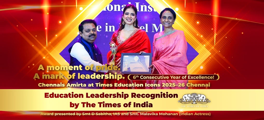 Education Leadership Recognition by The Times of India 2025–26